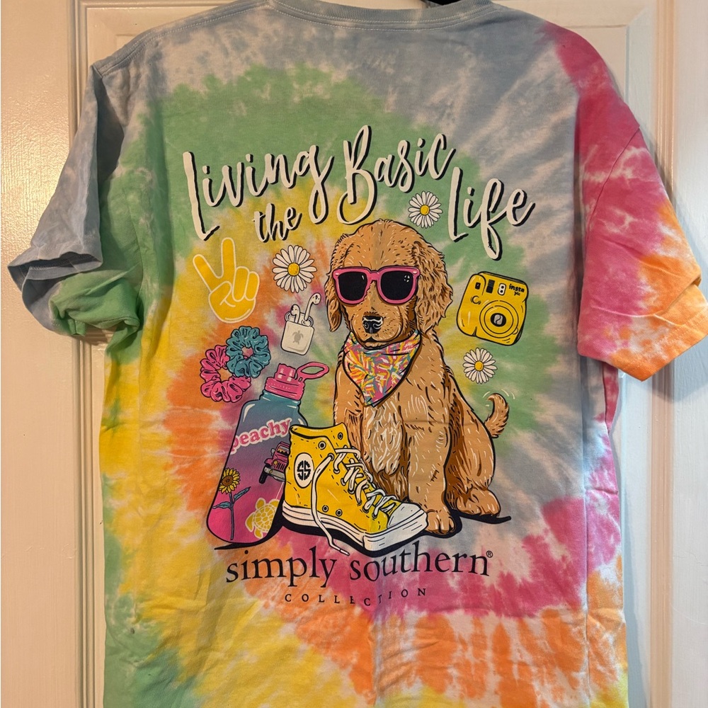 Simply Southern Tie-Dye Doodle T-Shirt
